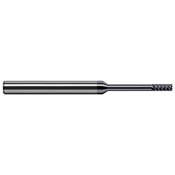 End Mill for Exotic Alloys - Square, 0.0620" (1/16), Number of Flutes: 7